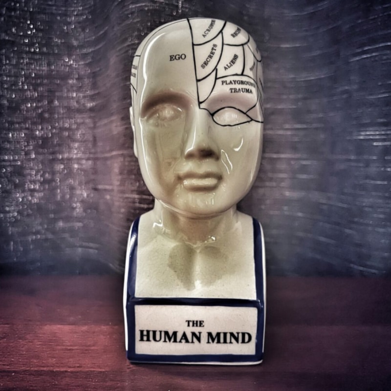 statue of the human mind