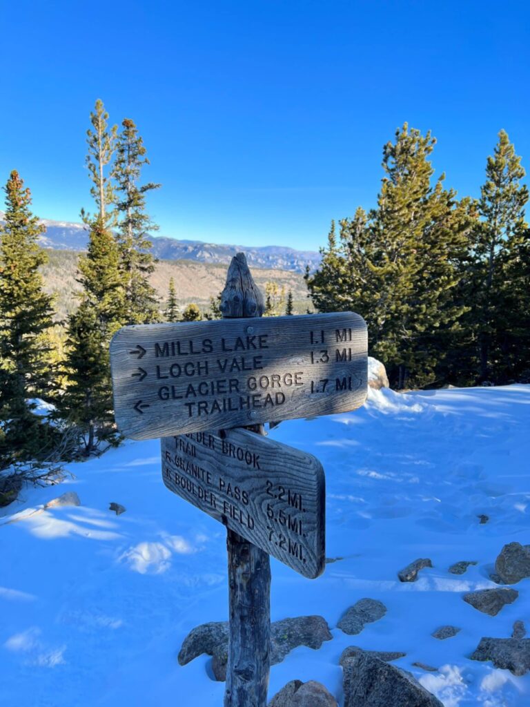 Colorado Trail Sign